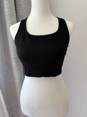 Member’s Mark Seamless Racerback Sports Bra Black Size L